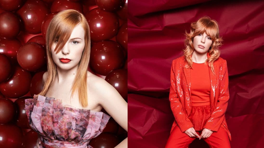 How-to-style Curtain Bangs: Entweder asymmetrisch im Seitenscheitel oder glamourös im voluminösen Wellen-Look.