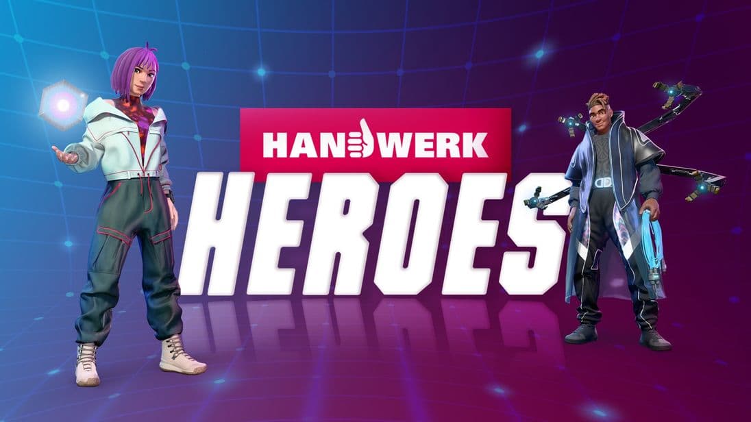 Spielerisch können Jugendliche mit der neuen App „Handwerk Heroes“ die 136 Ausbildungsberufe erkunden.
