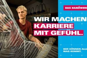 David ist Gebäudereiniger.