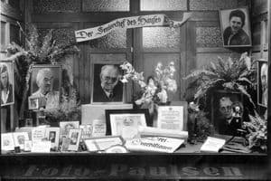 Dekoration zum 80. Geburtstag von Peter Paulsen – dem Gründer von Foto Paulsen.