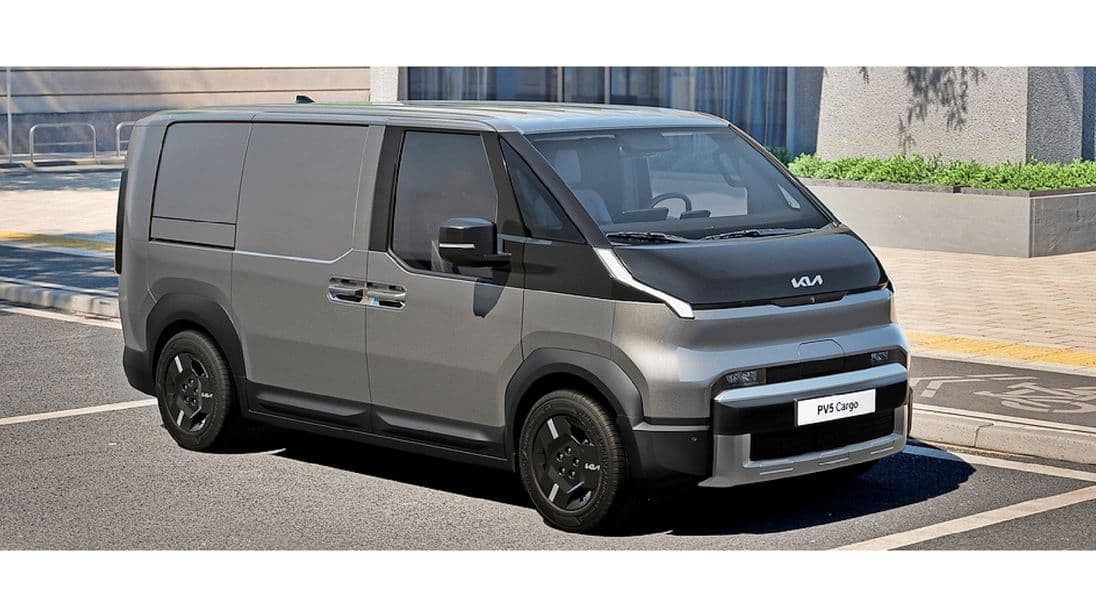 Die Batterie des PV5 Cargo ermöglicht eine Reichweite von bis zu 291 Kilometern.