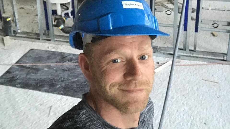 Handwerker Stephan Krusch hat „Depressionshelden“ gegründet.