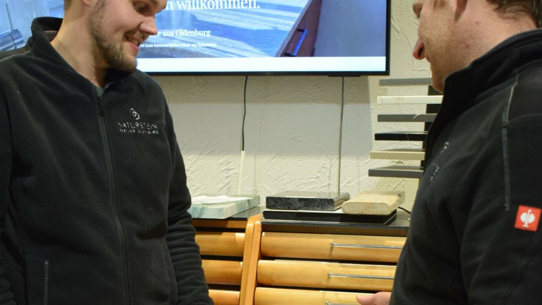 Auch die Ausstellung haben die Natursteinpartner modernisiert, denn die sehen Kunden zuerst,