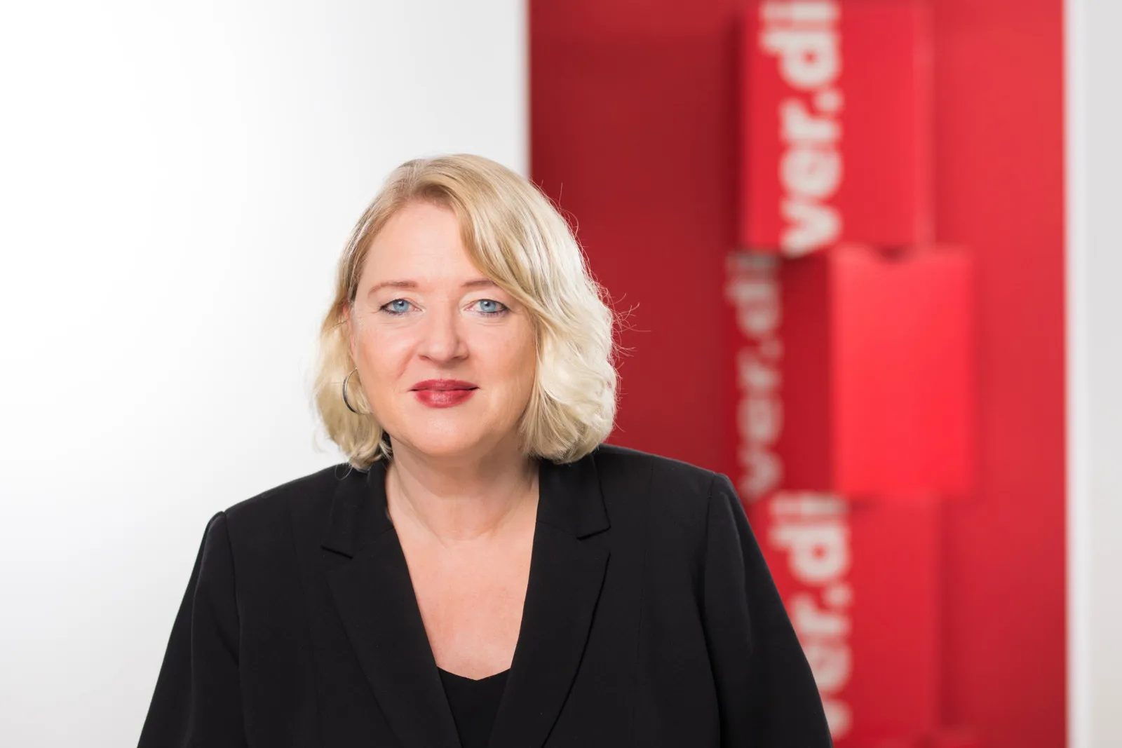 Porträtfoto von Andrea Kocsis, stellvertretende Verdi-Vorsitzende.