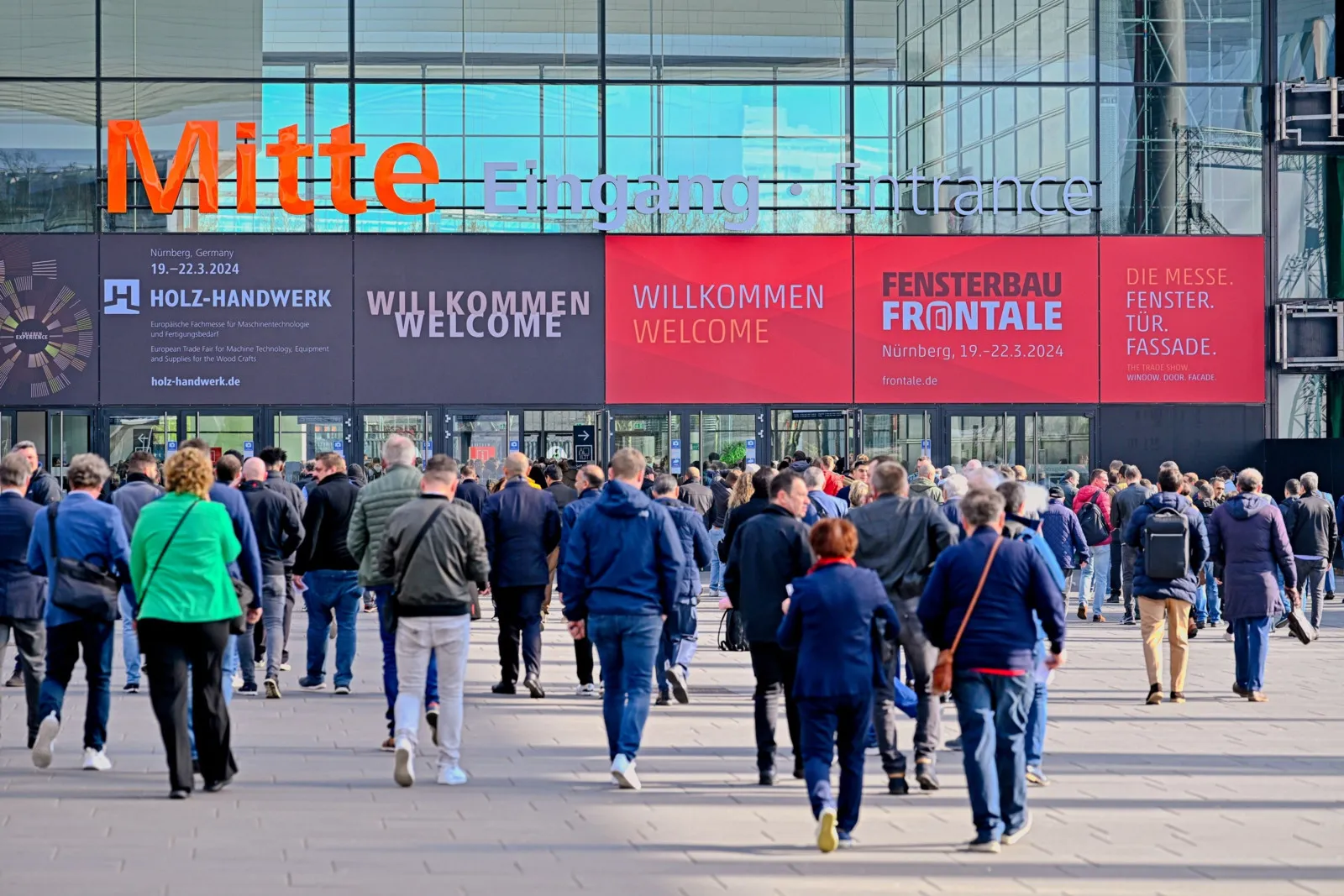 Die Holz-Handwerk findet ebenso wie die Fensterbau Frontale vom 24. bis 27. März 2026 in Nürnberg statt.