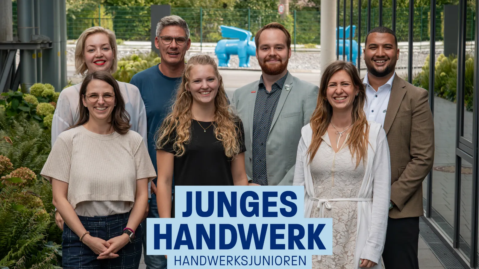 Gruppenbild der Handwerksjunioren 2026
