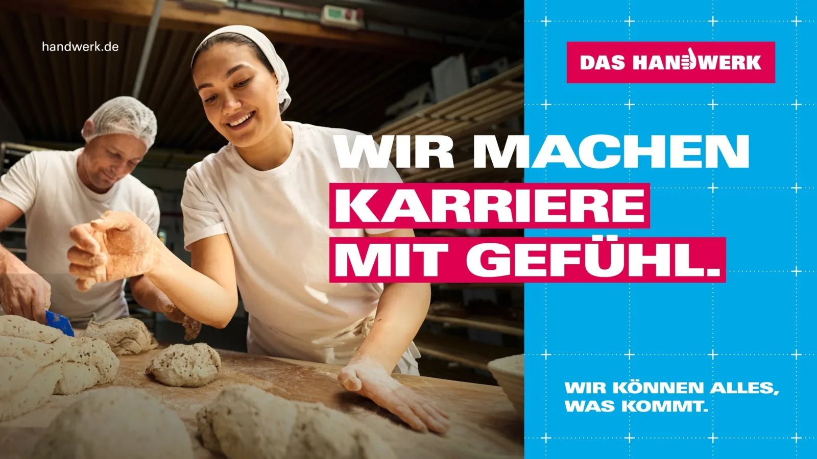 Lohnende Karrierewege im Handwerk will die Imagekampagne des Handwerk mit ihrem neuen Motto aufzeigen.