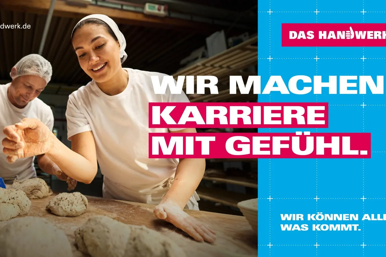Lohnende Karrierewege im Handwerk will die Imagekampagne des Handwerk mit ihrem neuen Motto aufzeigen.
