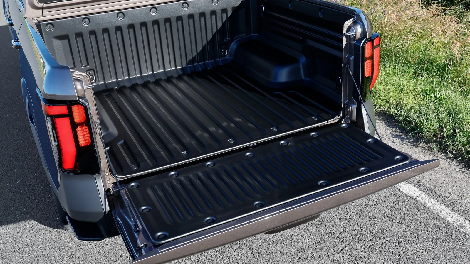 Ladefläche des neuen Pick-ups Musso von KGM.