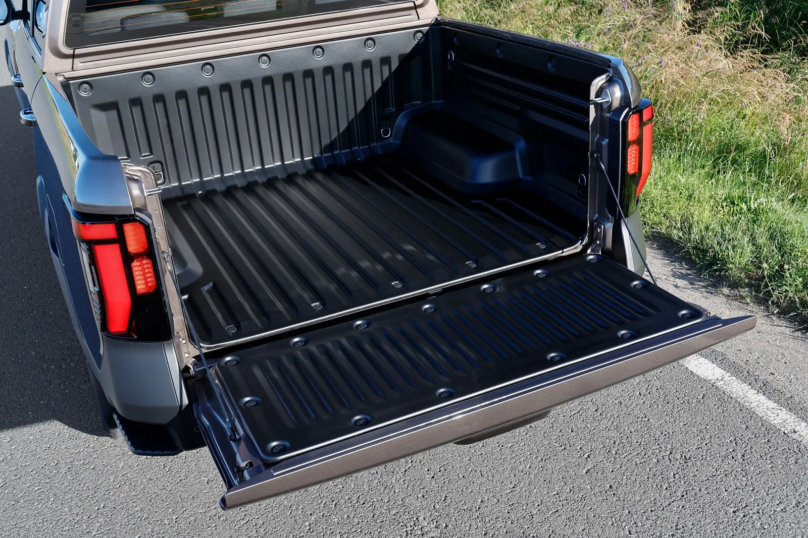 Ladefläche des neuen Pick-ups Musso von KGM.