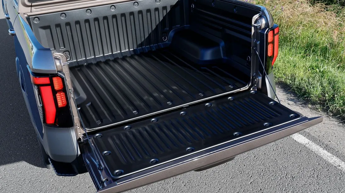 Ladefläche des neuen Pick-ups Musso von KGM.