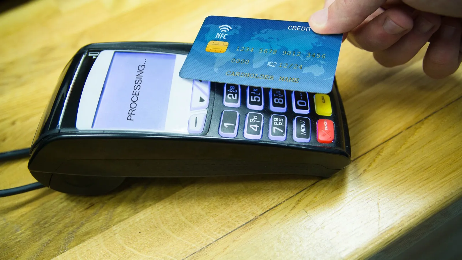 Kontaktloses Zahlen mit NFC-Technik
