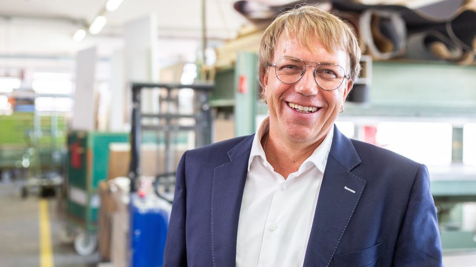 Hat ein Ohr für seine Mitarbeitenden: Handwerksunternehmer Andreas Mayr.