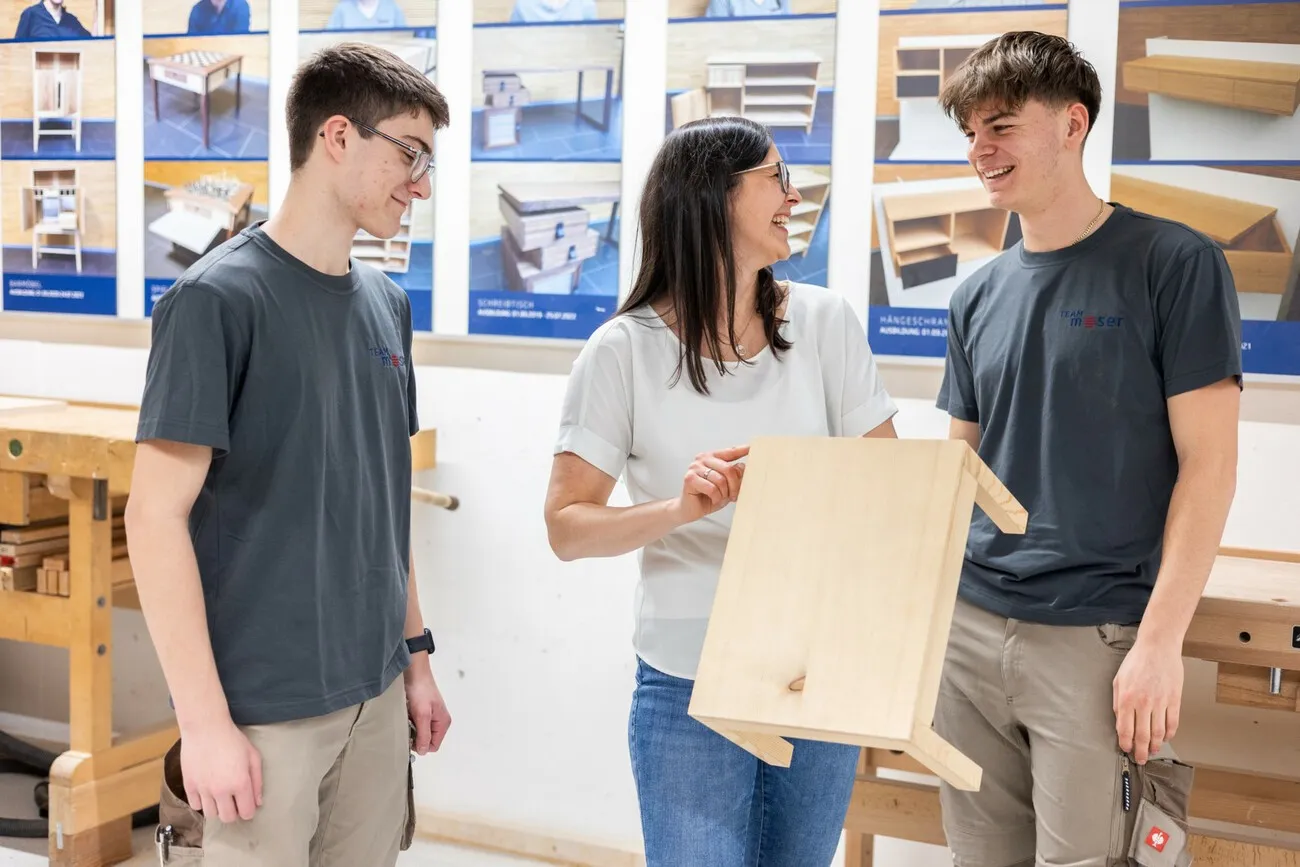 Auch für die Ausbildung macht sich das Unternehmen stark. Es legt Wert auf eine kontinuierliche Ausbildungsquote von zehn Prozent.