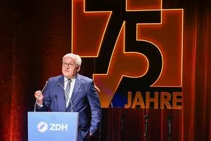 Frank-Walter Steinmeier ehrte das Handwerk in seiner Festrede als starke Gemeinschaft und Fundament für die Zukunft.