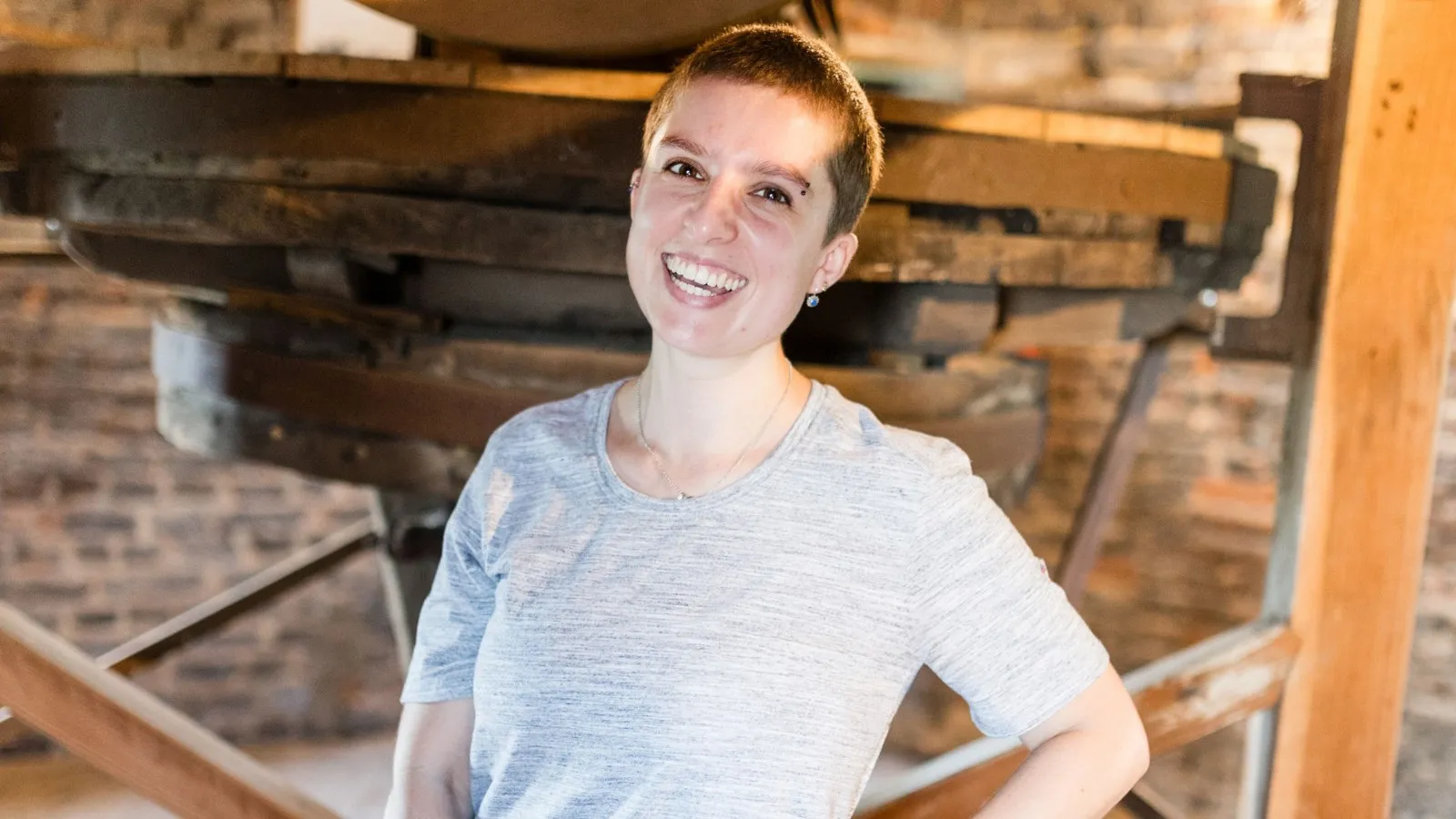 Arbeitet „in einem der ältesten und spannendsten Handwerksberufe“: Müllermeisterin Thea Scholz.
