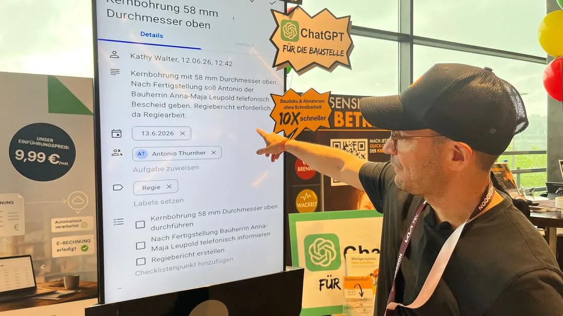 Tobias Händler von Benetics AI bei der Herocon 2026