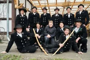 Das haben die Gesellen gut drauf.