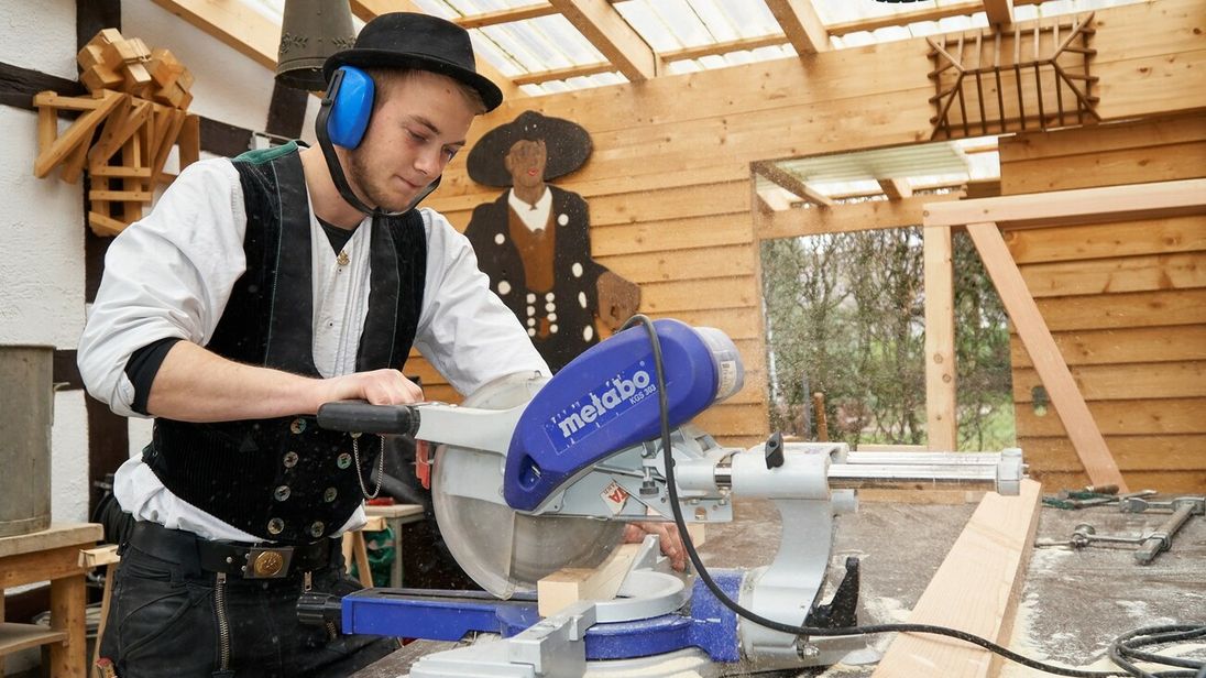 Die Arbeit für die Gesellen geht weiter.