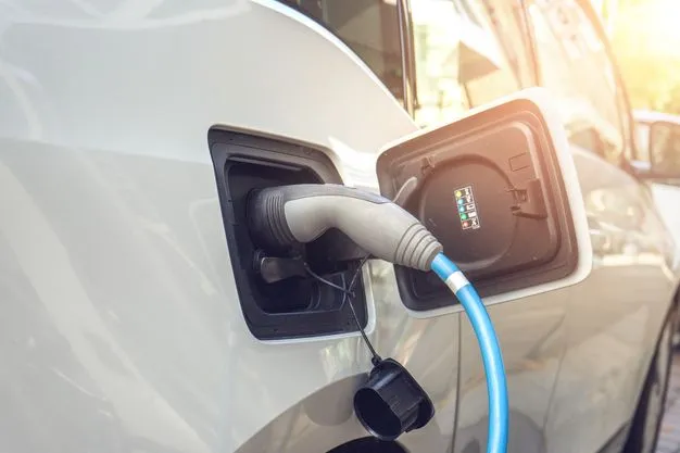 Elektroauto beim Laden
