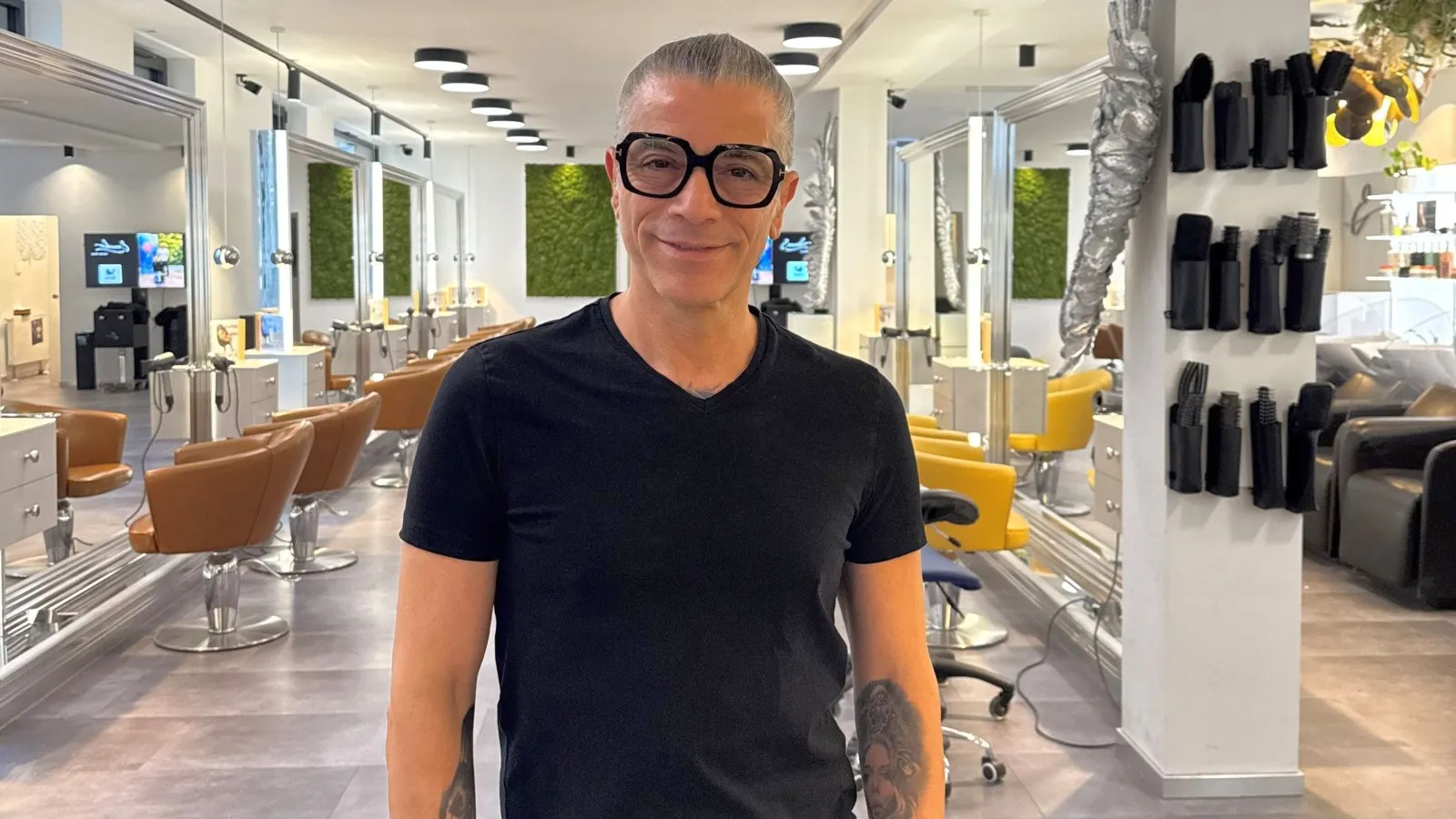 Emidio Gaudioso will Vorreiter in seiner Branche sein. Das Thema Nachhaltigkeit eignet sich besonders gut, meint der Friseurmeister.