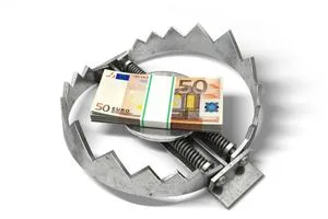 Falle mit Geld