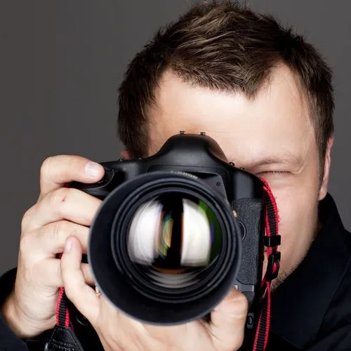 Fotograf macht ein Bild