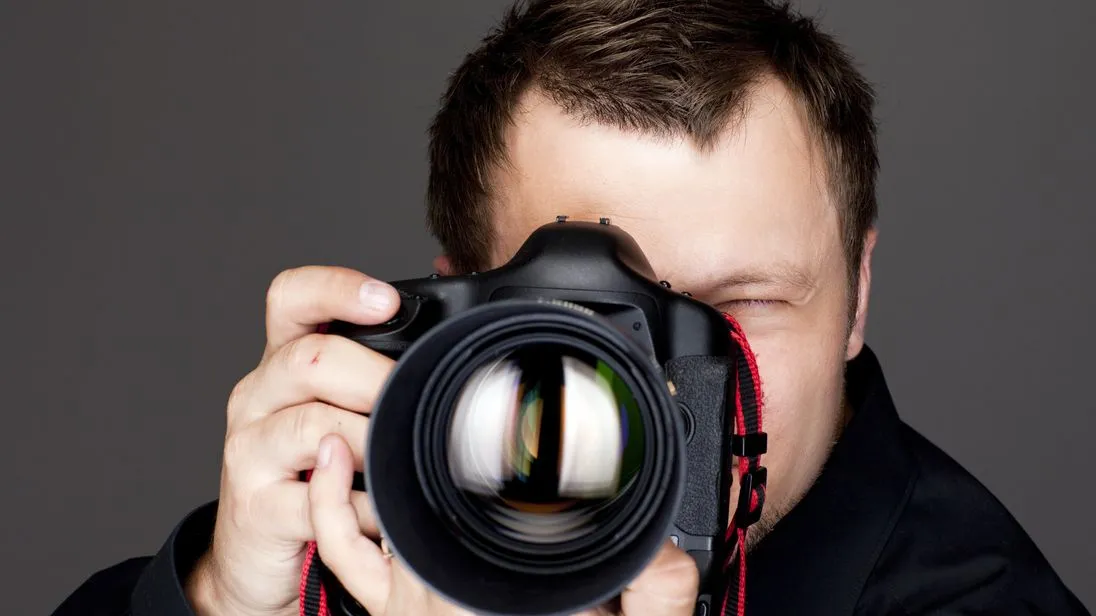 Fotograf macht ein Bild