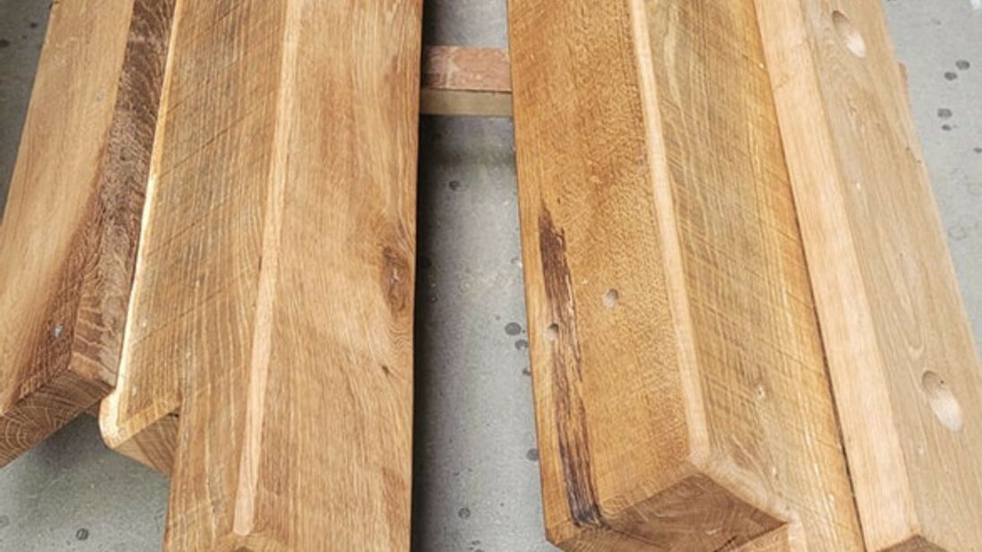 Zwischenschritt. Diese Bauteile sind schon montagereif.