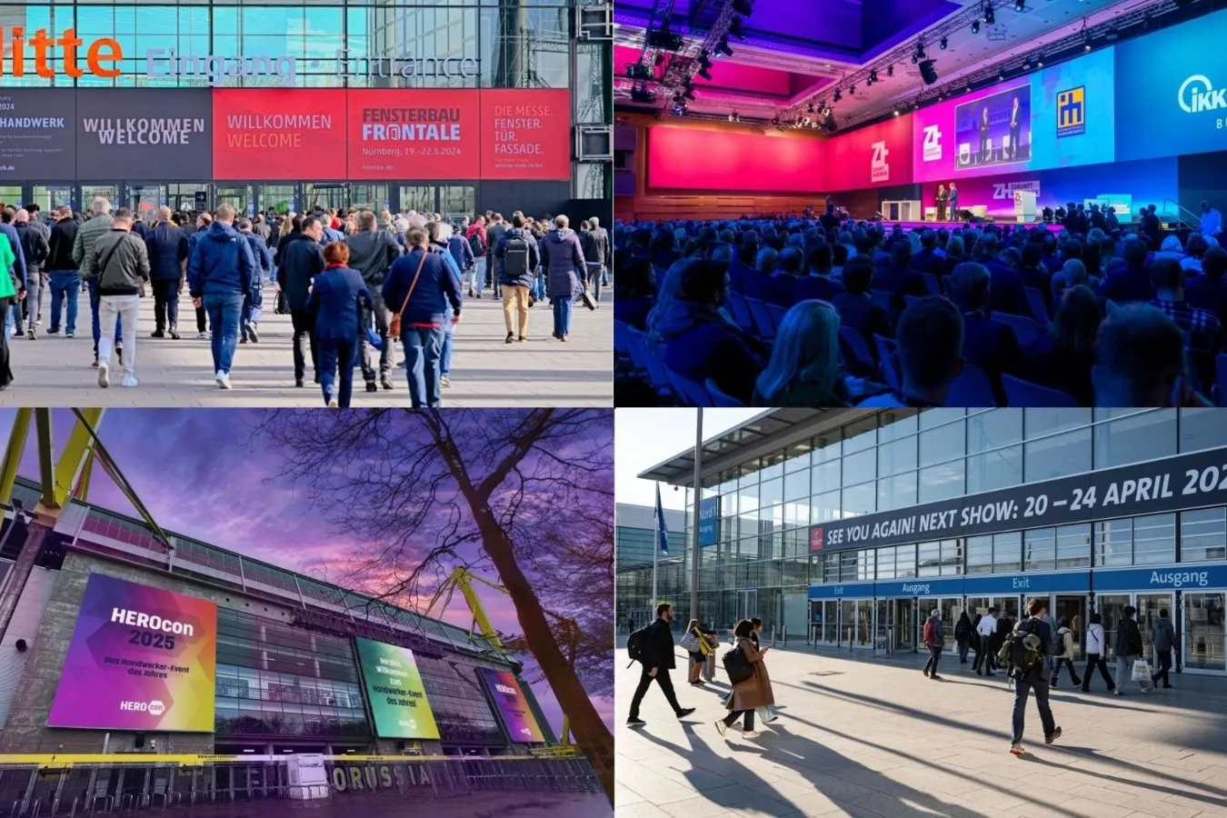 Ob Holz-Handwerk, Zukunft Handwerk. HeroCon onder Hannover Messe: 2026 gibt es viele Termine, die für Handwerker interessant sind.