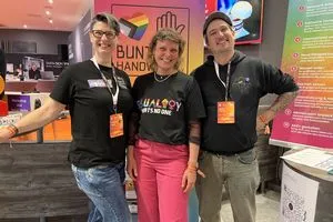 Die Inititiative Buntes Handwerk ist auf auf der Herocon 2026: Corinna Haas, Franziska Nitzsche und Malte Stump setzen sich für mehr Vielfalt im Handwerk ein.