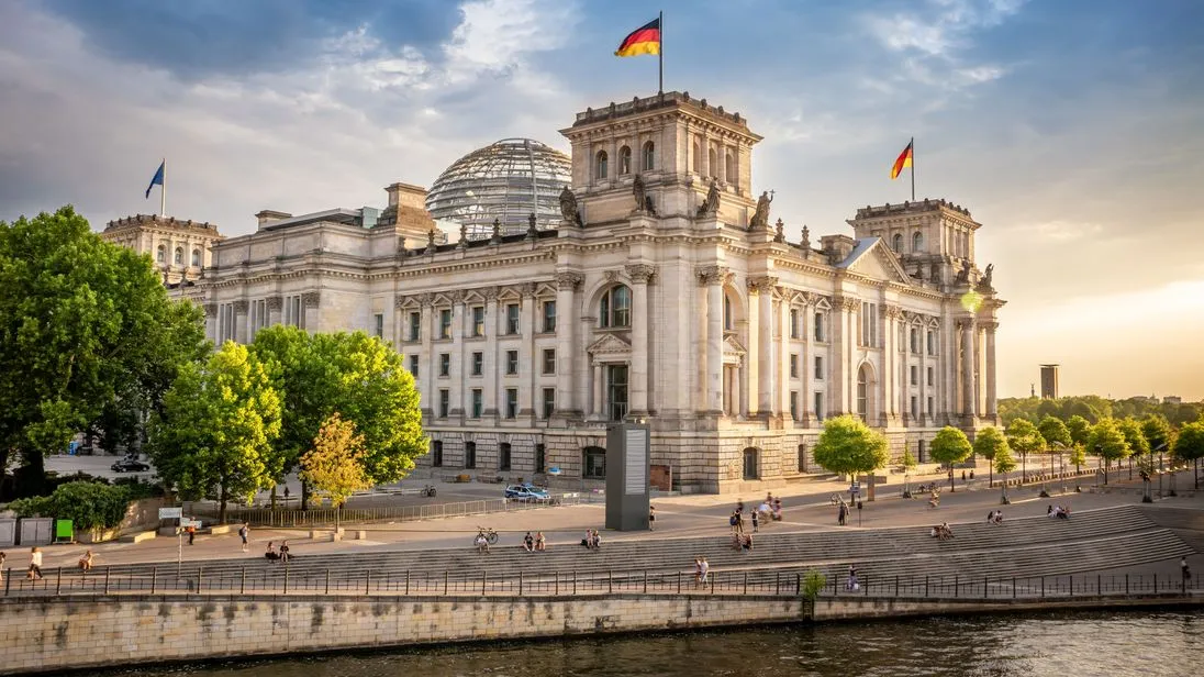 Der Bundestag in Berlin.
