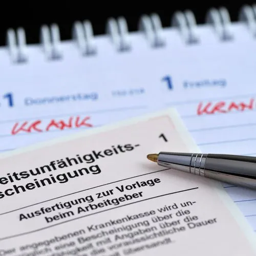 Arbeitsunfähigkeitsbescheinigung
