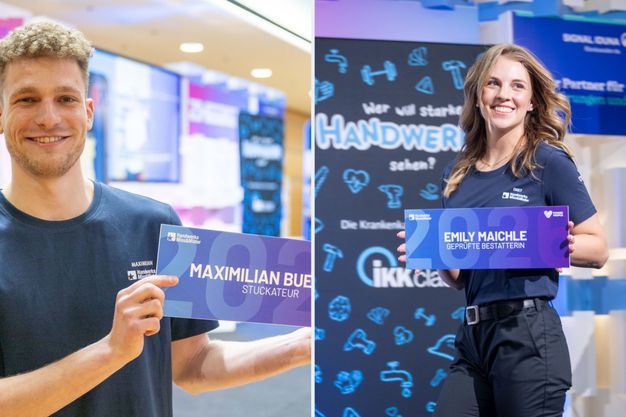 Maximilian Buerger und Emily Maichle sind Miss und Mister Handwerk 2026: Jetzt werden Nachfolger für die beiden gesucht.