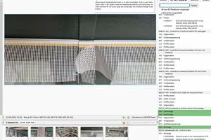 So wird die Abweichung in Mittmanns Software dokumentiert. Die Bemerkung (über dem Foto) kann per Sprachnachricht eingesprochen werden.