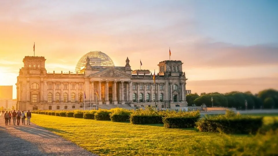 Der Bundestag in Berlin.