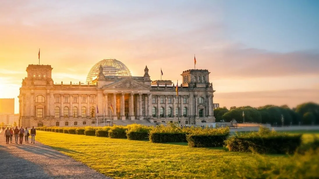 Der Bundestag in Berlin.