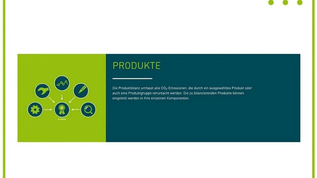 Auch für die Herstellung eines Produkts kann die Bilanz ermittelt werden.