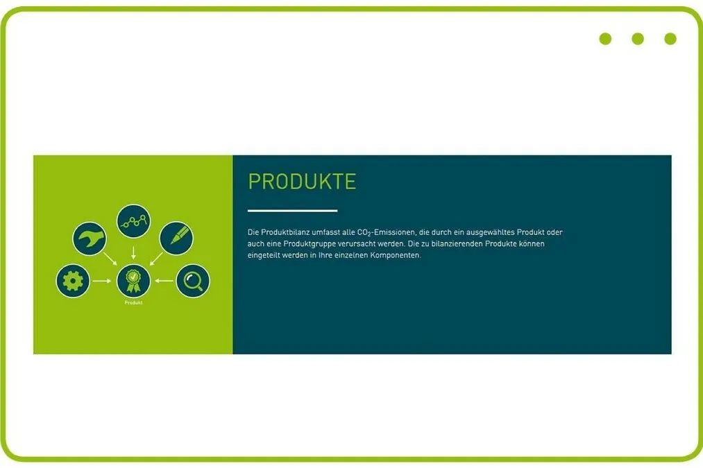 Auch für die Herstellung eines Produkts kann die Bilanz ermittelt werden.